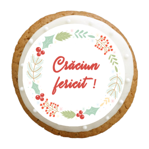 Turta dulce Craciun -  mesaj